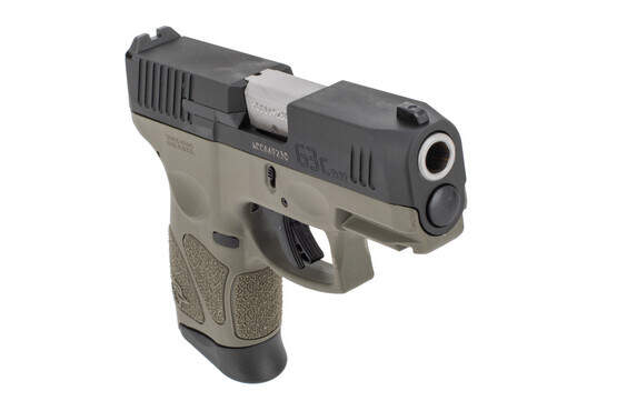 Taurus G3C olive drab 9mm subcompact pistol with contrast sights